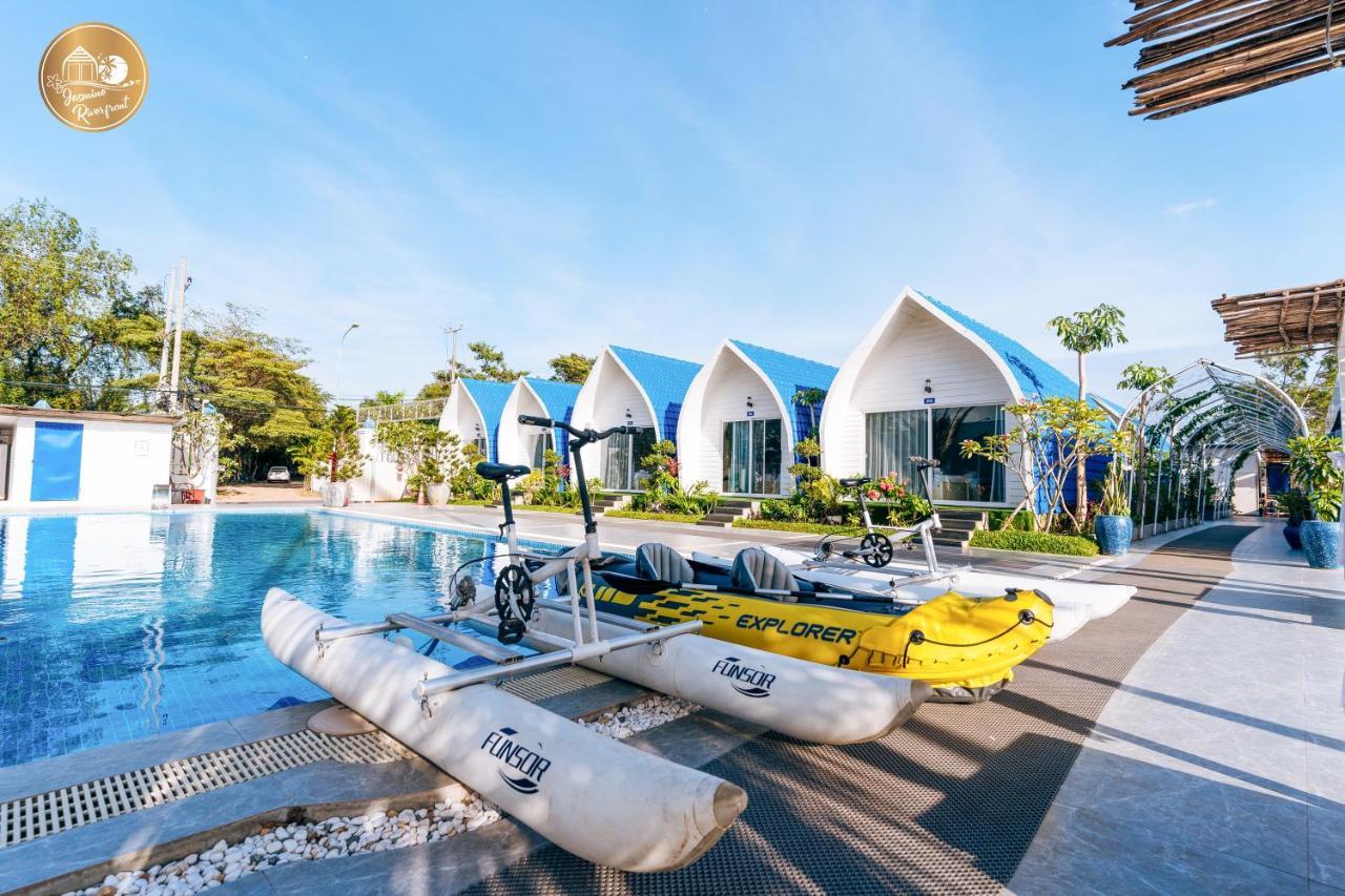 Jasmine River Front Hotel Kampot Kültér fotó