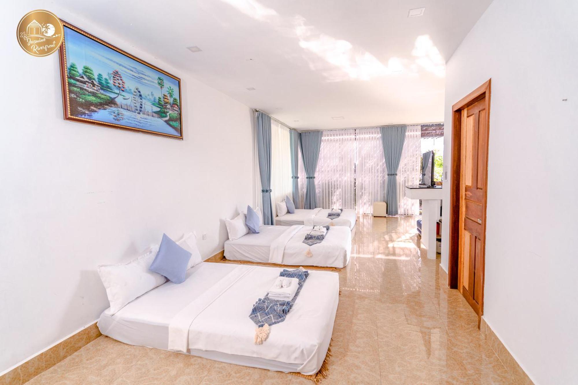 Jasmine River Front Hotel Kampot Kültér fotó